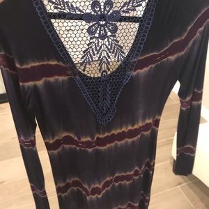 Miss Match brand bohemian tunic Sz M